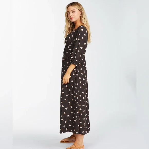 Billabong | Dresses | Billabong Swept Away Midi Dress Off Black | Poshmark Billabong | Dresses | Billabong Swept Away Midi Dress Off Black | Poshmark